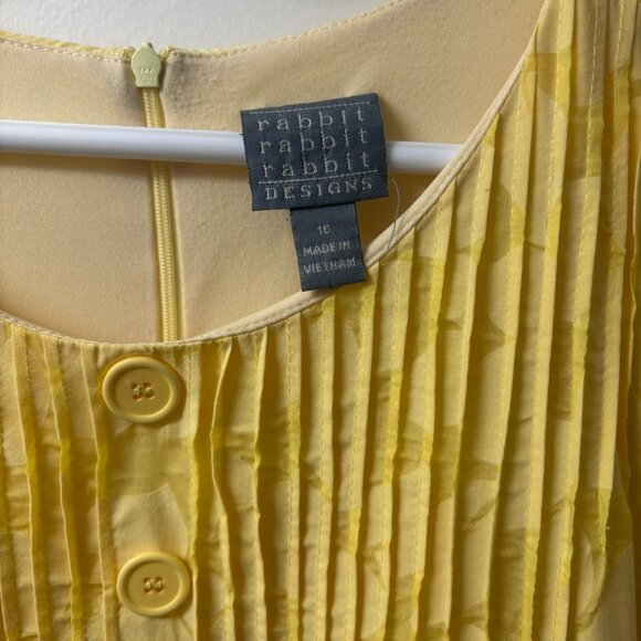 Rabbit Rabbit Rabbit Designs Yellow dress - Picture 2 of 3